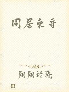 同居东哥封面