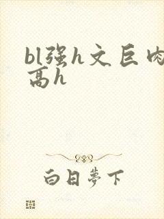 bl强h文巨肉高h