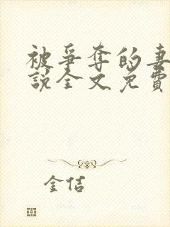 被争夺的妻子小说全文免费阅读