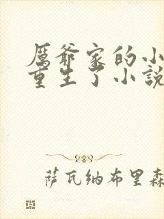 厉爷家的小祖宗重生了小说