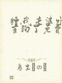 糟,我老婆外面有狗了免费阅读