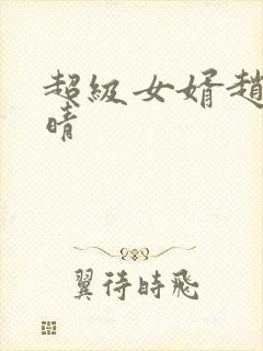 超级女婿赵旭李晴封面
