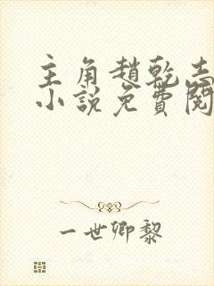 主角赵乾志穿越小说免费阅读全文封面