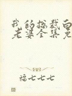 我的总裁白富美老婆全集免费版