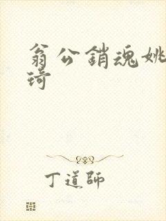 翁公销魂姚瑶琦琦