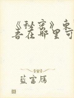 《秘密》东野圭吾在哪里可以看