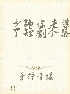 少帅你老婆又跑了短剧全集观看