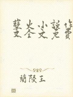 孽火小说作者今又全文免费阅读