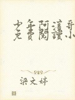 少年阿滨哥全文免费阅读小说封面