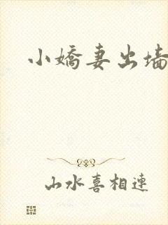 小娇妻出墙记