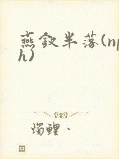 燕钗半落(nph)封面