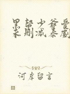 黑帮少爷爱上我未删减泰剧封面