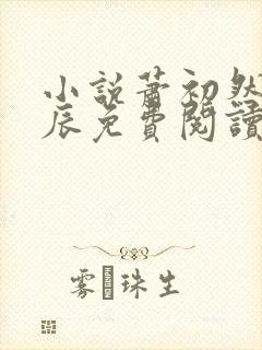 小说萧初然与叶辰免费阅读