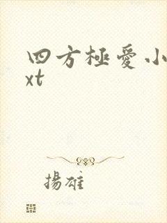 四方极爱小说txt封面