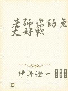 老师你的兔子好大好软