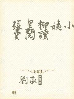 张昊柳姨小说免费阅读