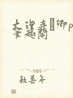 大理寺·卿po笔趣阁封面