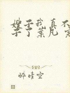 嫂子我真不是傻子了叶凡 完本