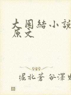 大团结小说阅读原文