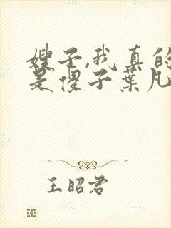 嫂子,我真的不是傻子叶凡