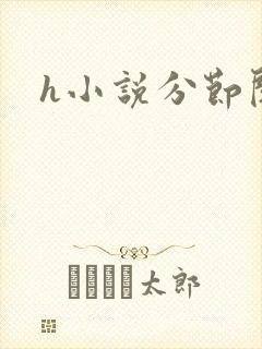 h小说分节阅读