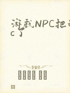 游戏NPC把我c了