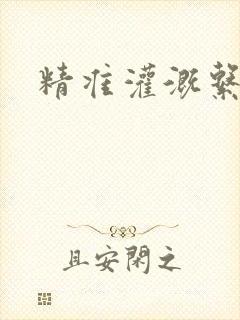 精准灌溉系统