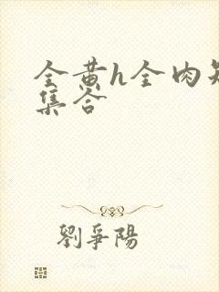 全黄h全肉短篇集合