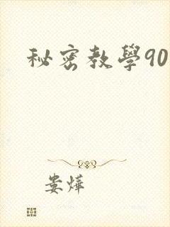 秘密教学90