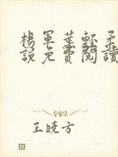 杨军叶轻柔的小说免费阅读无弹窗