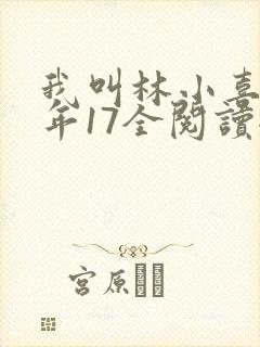 我叫林小喜,今年17全阅读全文txt