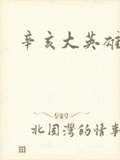 辛亥大英雄