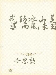 我的冰山美女老婆 南风未临