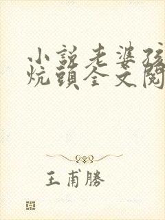 小说老婆孩子热炕头全文阅读