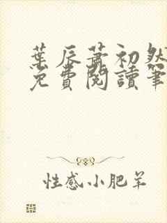 叶辰萧初然小说免费阅读笔趣阁