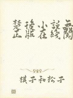 楚后小说无删减正版在线阅读