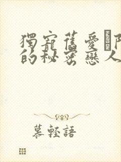 独宠旧爱·陆少的秘密恋人 小说