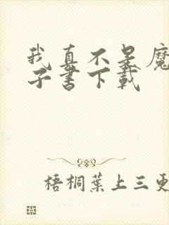 我真不是魔神电子书下载