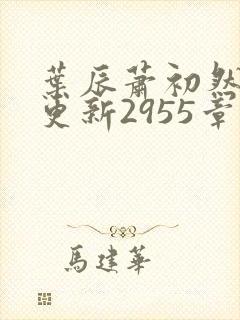 叶辰萧初然刚刚更新2955章
