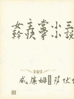 女主当小三的高干快穿小说禾火火封面