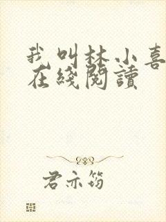 我叫林小喜小说在线阅读封面