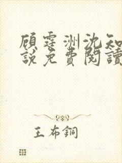 顾霆洲沈知意小说免费阅读全文无弹窗