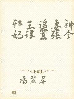 邪王追妻神医狂妃很嚣张全文免费