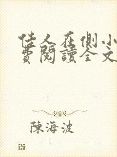 佳人在侧小说免费阅读全文无弹窗