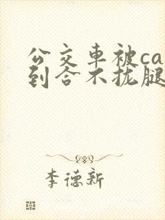 公交车被cao到合不拢腿视频