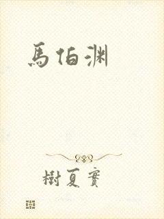 马伯渊封面