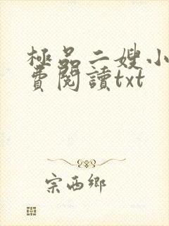 极品二嫂小说免费阅读txt