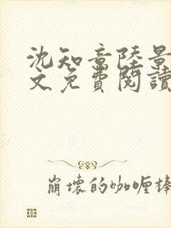 沈知意陆景琛全文免费阅读封面