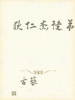 狄仁杰徒弟封面