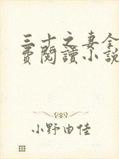 三十之妻全文免费阅读小说